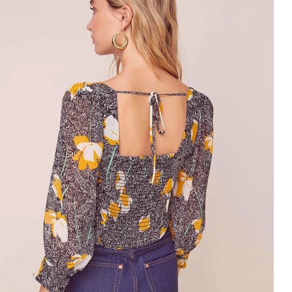 ASTR: AMAYA FLORAL TOP - Picture 4 of 9